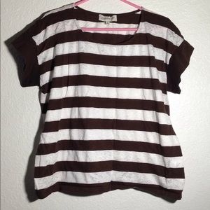 FINAL MARKDOWN Ladies' Jones New York Open Work T-Shirt (xl)